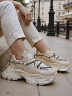 Royalfashion Sneakersy damskie na grubszej podeszwie Reterri