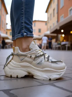 Royalfashion Sneakersy damskie na grubszej podeszwie Reterri