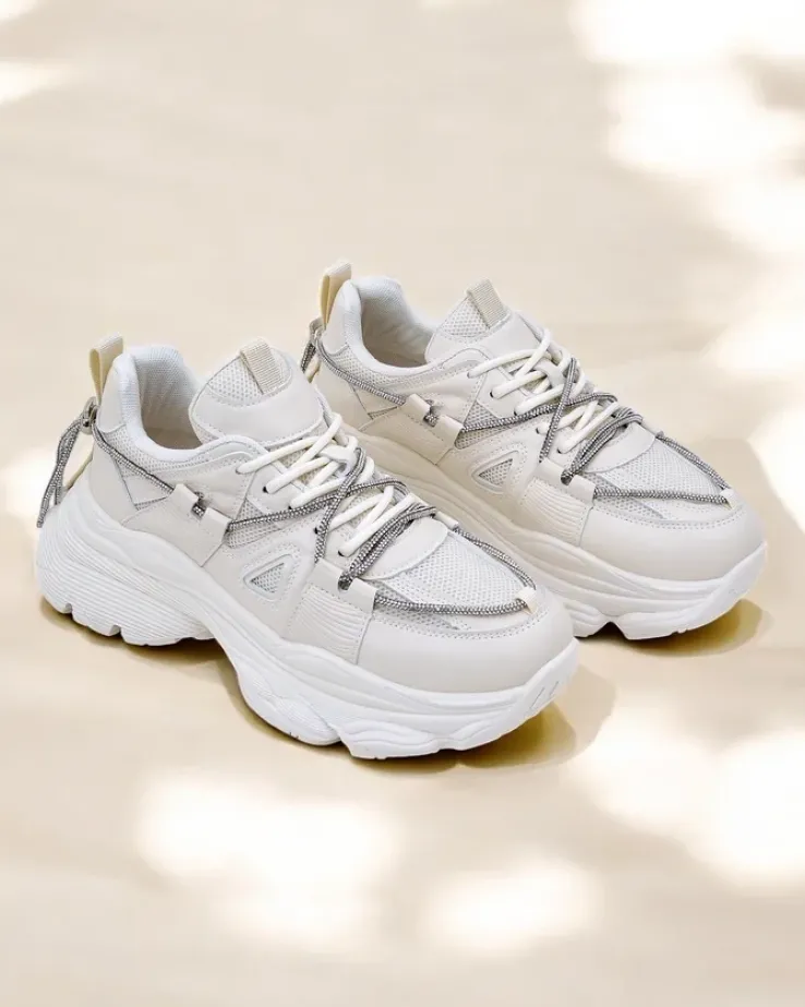 Royalfashion Sneakersy damskie na grubszej podeszwie Reterri