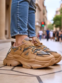 Royalfashion Sneakersy damskie na grubszej podeszwie Reterri