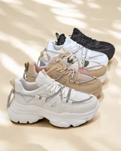 Royalfashion Sneakersy damskie na grubszej podeszwie Reterri