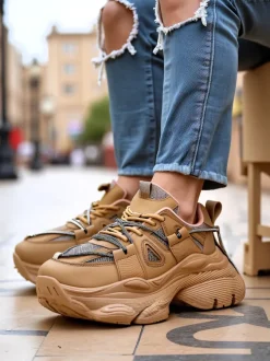 Royalfashion Sneakersy damskie na grubszej podeszwie Reterri