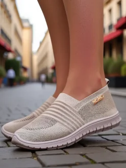 Royalfashion Sportowe mokasyny damskie Sortpes