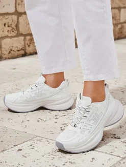 Royalfashion Sportowe sneakersy damskie na grubszej podeszwie Roality