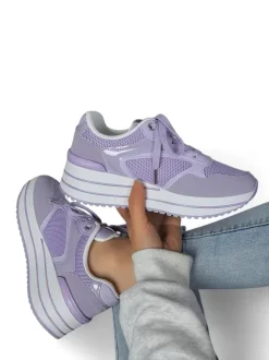 Royalfashion Sportowe sneakersy damskie na platformie Revided