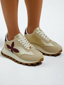 Royalfashion Sportowe sneakersy damskie na grubszej podeszwie Aloqa