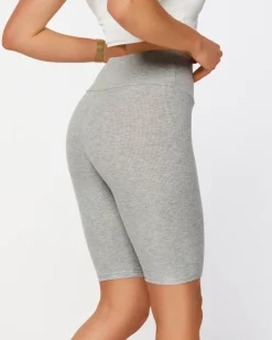 Royalfashion Szare damskie legginsy kolarki