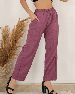 Royalfashion Szerokie spodnie damskie