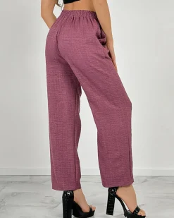 Royalfashion Szerokie spodnie damskie