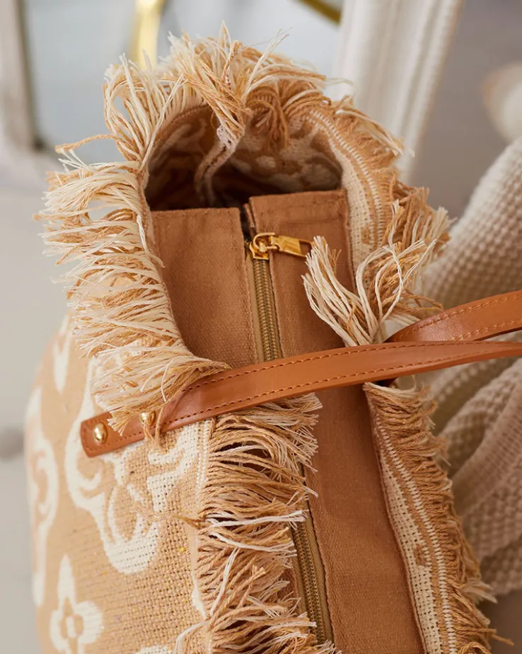 Royalfashion Tkaninowa torba damska na ramię