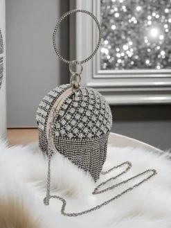 Royalfashion Torebka damska kula z cyrkoniami Velora Bloom