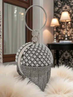 Royalfashion Torebka damska kula z cyrkoniami Velora Bloom