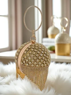 Royalfashion Torebka damska kula z cyrkoniami Velora Bloom