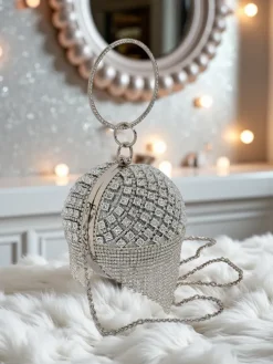 Royalfashion Torebka damska kula z cyrkoniami Velora Bloom