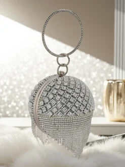 Royalfashion Torebka damska kula z cyrkoniami Velora Bloom