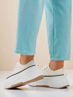 Royalfashion Trampki damskie na platformie Beemes