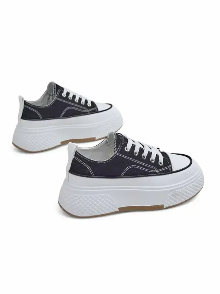 Royalfashion Trampki damskie na platformie Beemes