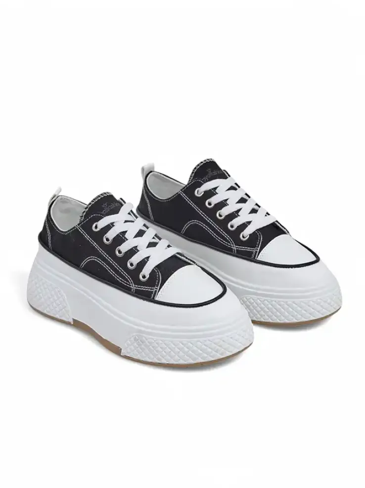 Royalfashion Trampki damskie na platformie Beemes