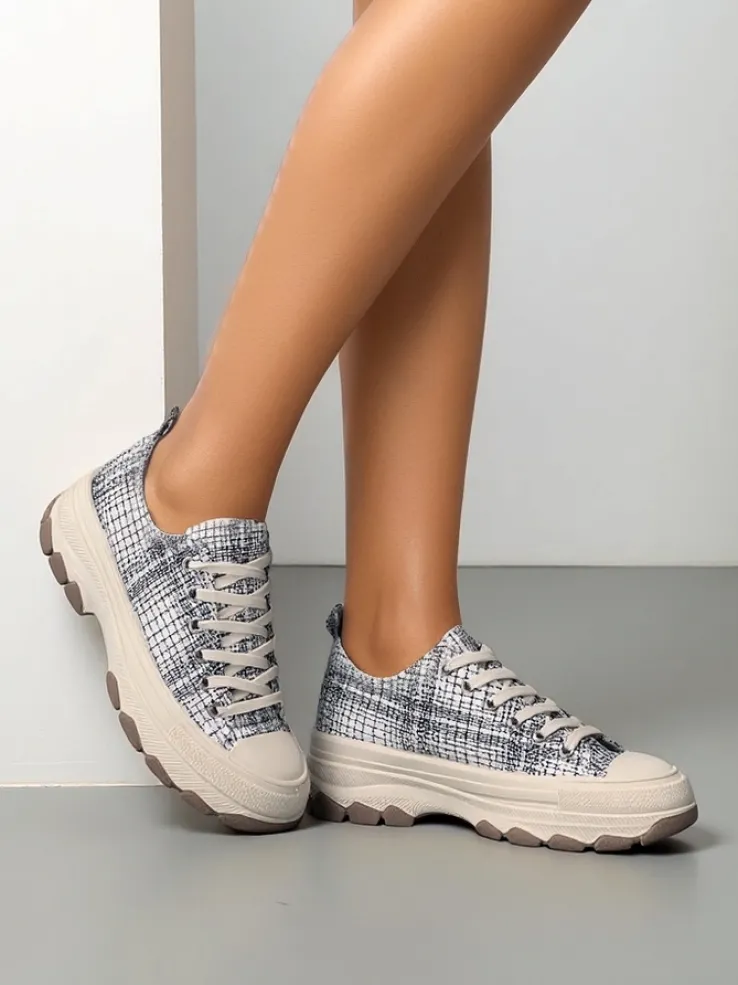 Royalfashion Trampki damskie na platformie Mirrles