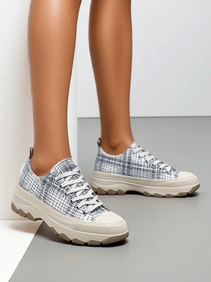 Royalfashion Trampki damskie na platformie Mirrles