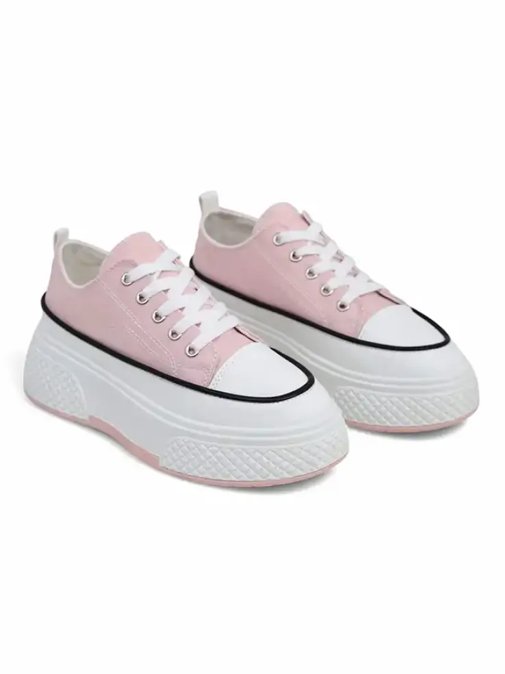 Royalfashion Trampki damskie na platformie Beemes