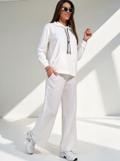 Royalfashion Wiskozowy damski komplet casualowy