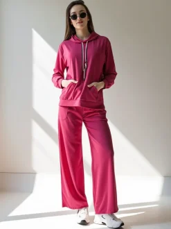 Royalfashion Wiskozowy damski komplet casualowy