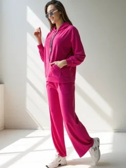 Royalfashion Wiskozowy damski komplet casualowy