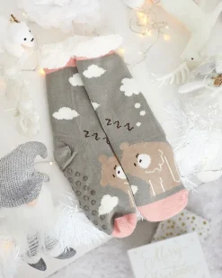 Royalfashion Świąteczne damskie zimowe skarpetki z zwężeniami