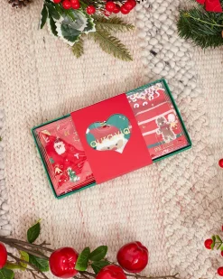 Royalfashion Świąteczne dziecięce skarpetki w pudełku 3/pak