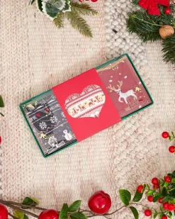 Royalfashion Świąteczne skarpetki w pudełku 3/pak