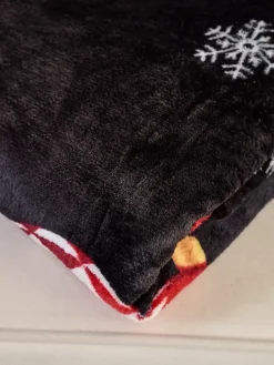 Royalfashion Świąteczny koc narzutka 200x220