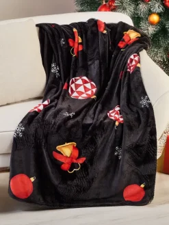 Royalfashion Świąteczny koc narzutka 200x220