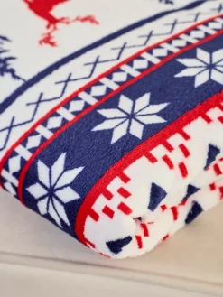 Royalfashion Świąteczny koc narzutka 160x200