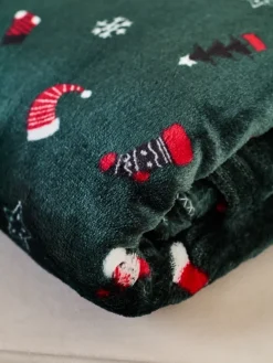 Royalfashion Świąteczny koc narzutka 160x200