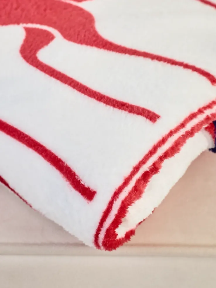 Royalfashion Świąteczny koc narzutka 200x220