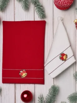 Royalfashion Świąteczny komplet ręczników Happy New Year