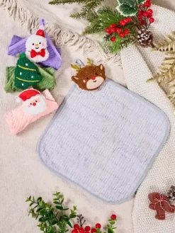 Royalfashion Świąteczny komplet ręczników Happy Xmas