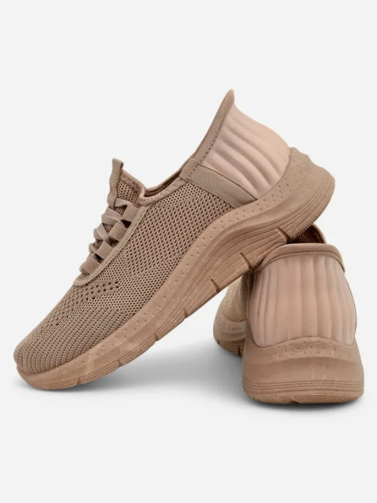 Royalfashion Wsuwane damskie materiałowe buty sportowe Arrate