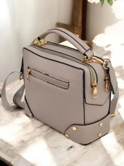 Royalfashion Wszechstronna torebka kwadratowa z eko skóry