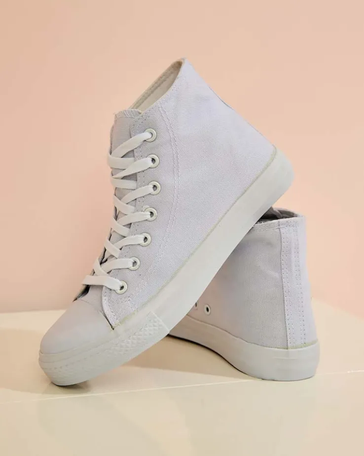 Royalfashion Wysokie trampki damskie Hollas