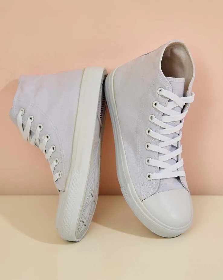 Royalfashion Wysokie trampki damskie Hollas