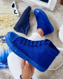 Royalfashion Wysokie trampki damskie Hollas