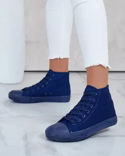 Royalfashion Wysokie trampki damskie Hollas