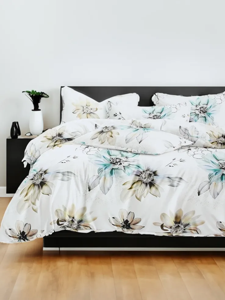 Royalfashion Wzorzysta pościel 160x200 komplet 4 CZĘŚCI