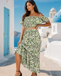 Royalfashion Wzorzysty komplet damski