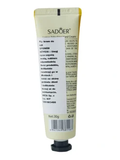 Sadoer Krem do rąk Cytrynowy 30 g