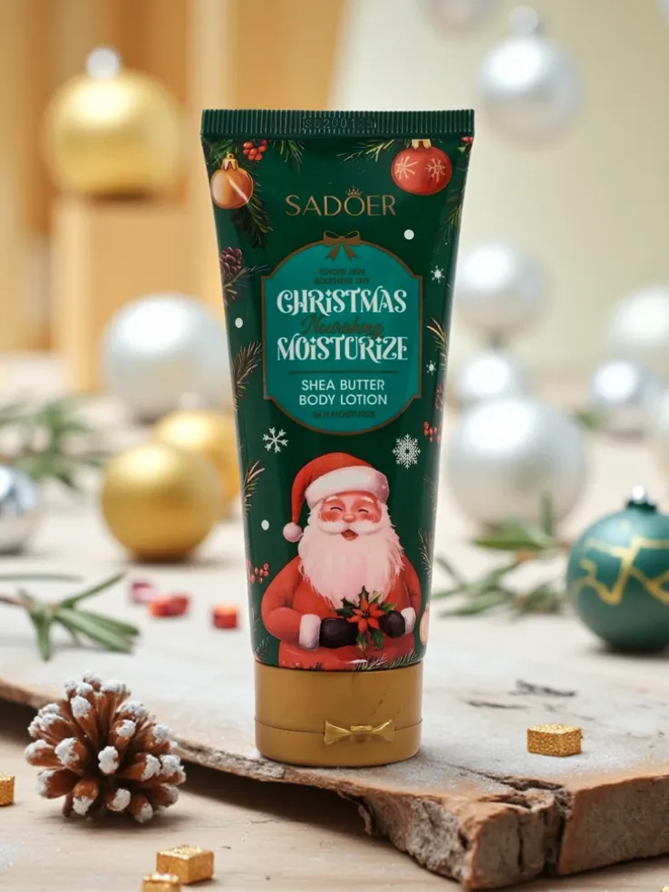 Sadoer Świąteczny Balsam do ciała z masłem shea