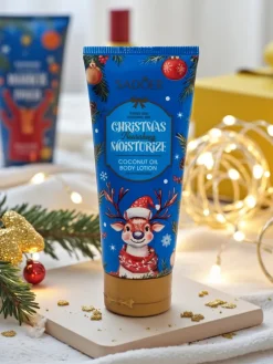 Sadoer Świąteczny Balsam do ciała z olejem kokosowym