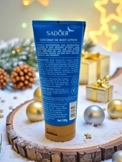 Sadoer Świąteczny Balsam do ciała z olejem kokosowym